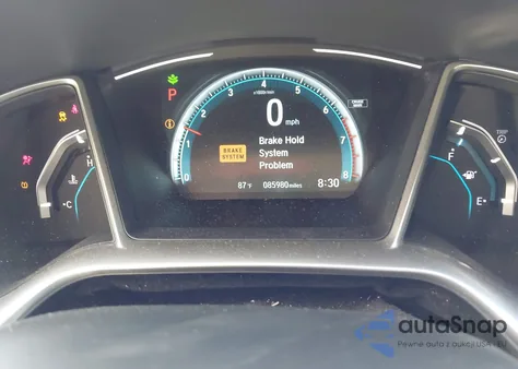 2018 Honda Civic Ex-L из США, поврежденный, VIN JHMFC1F76JX019865